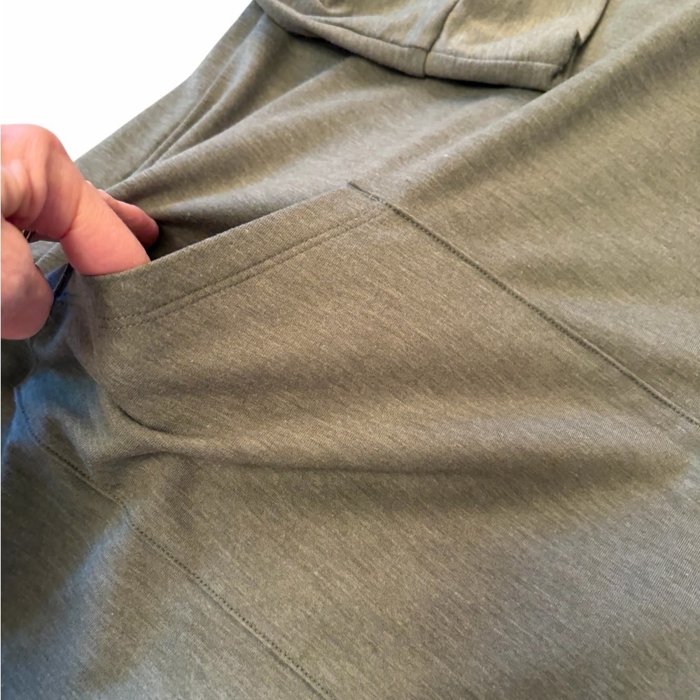 Athletic Works Ladies Dri More Green Heathered Hoodie-Pullover Sweater-Medium - Picture 8 of 12